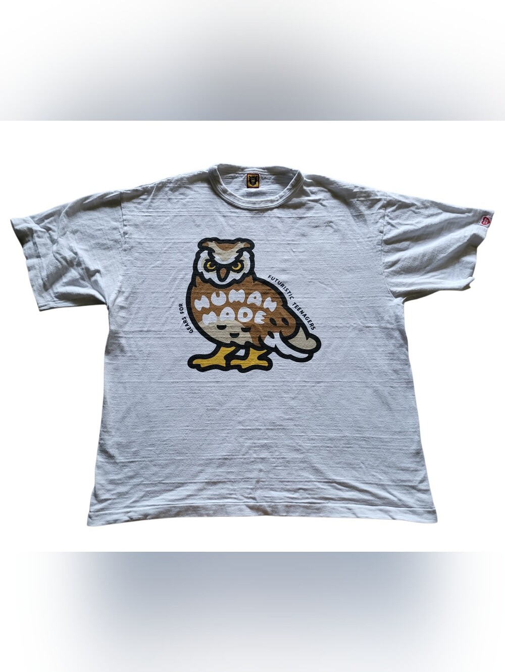 HUMAN MADE OWL Men's TEE Size 2XL Color White